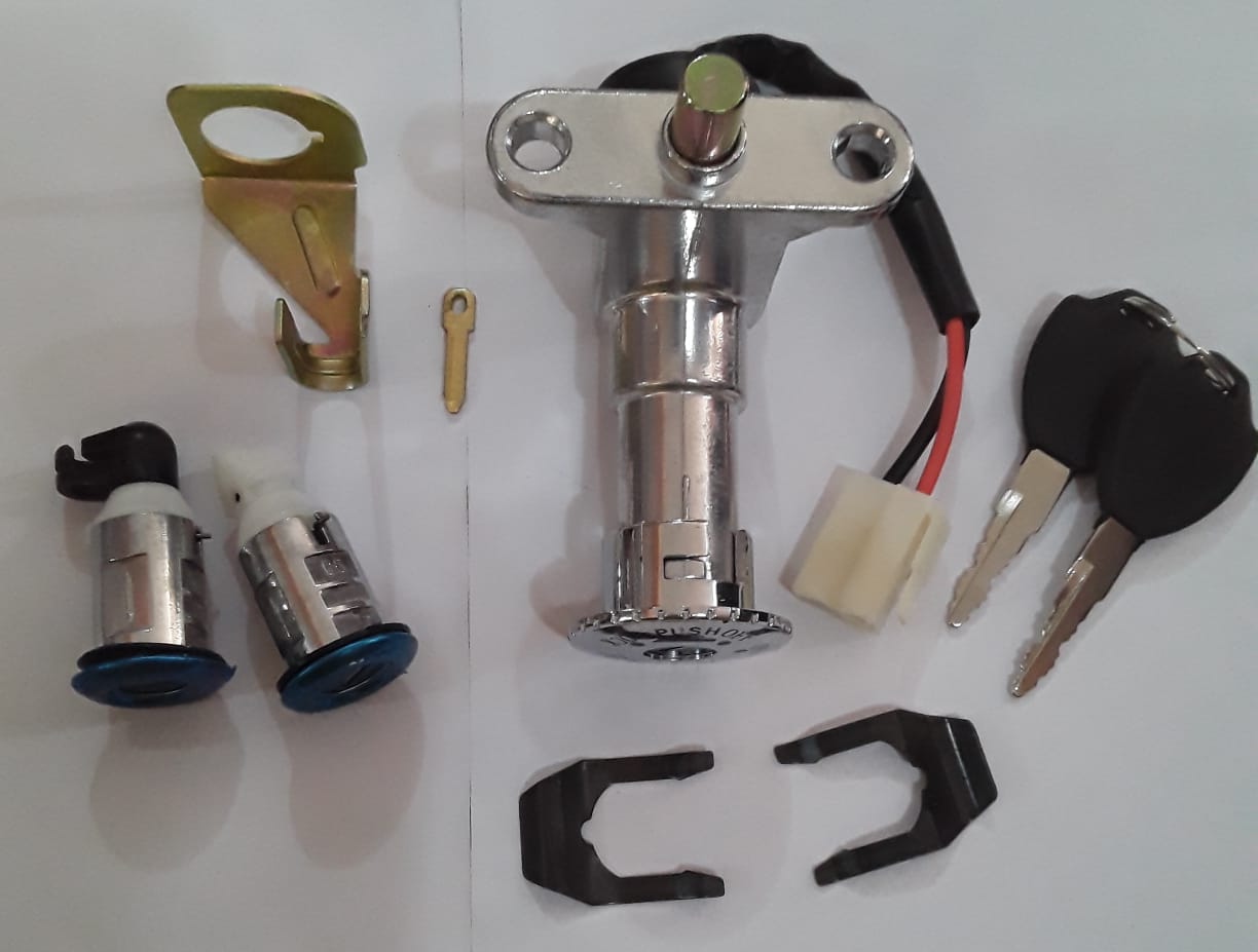 Vespa Main Lock set for EScooter Pinkus Technologies